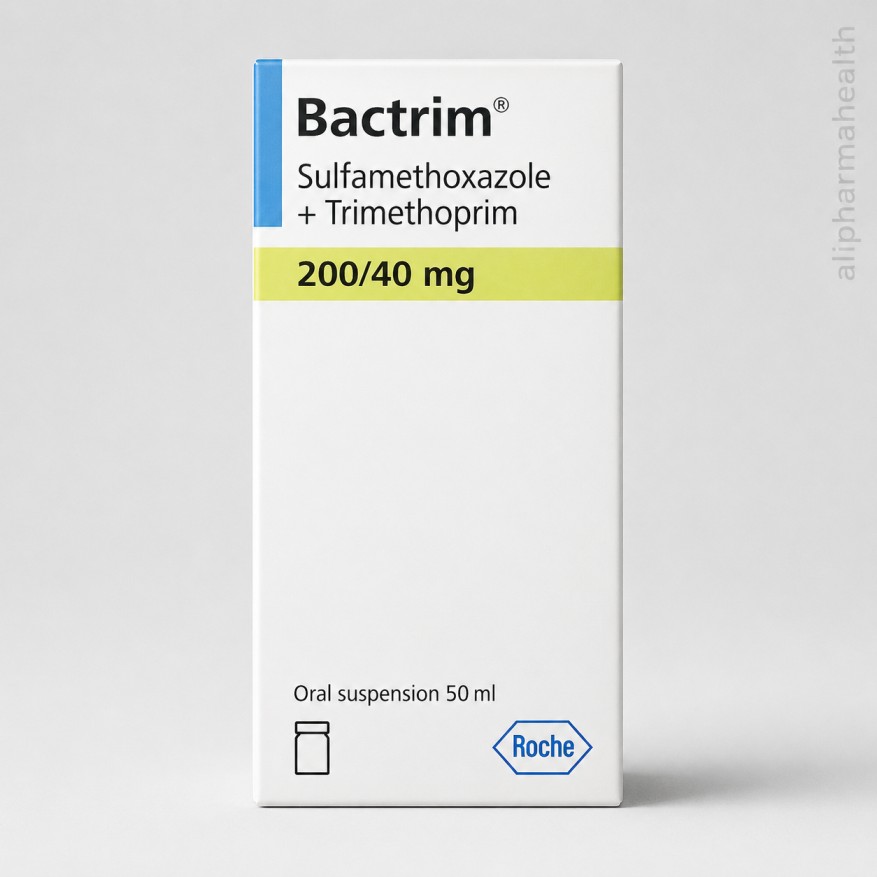 Bactrim 200/40 mg – Sulfamethoxazole Trimethoprim Bactrim Sulfamethoxazole Trimethoprim 200/40 mg medicine